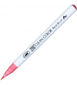 Caneta Zig Clean Color Real Brush Kuretake 021 Light Carmine