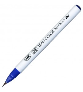 Caneta Zig Clean Color Real Brush Kuretake 030 Blue