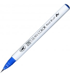Caneta Zig Clean Color Real Brush Kuretake 032 Persian Blue