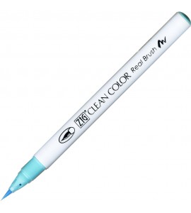 Caneta Zig Clean Color Real Brush Kuretake 036 Light Blue
