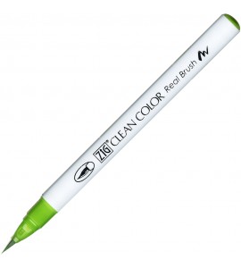 Caneta Zig Clean Color Real Brush Kuretake 041 Light Green