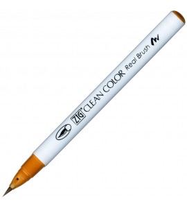 Caneta Zig Clean Color Real Brush Kuretake 061 Light Brown