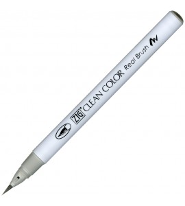 Caneta Zig Clean Color Real Brush Kuretake 091 Cool Gray 2