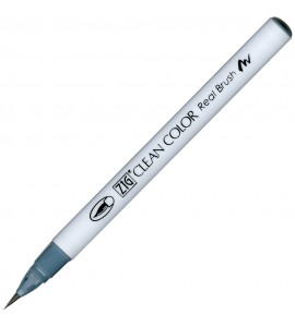 Caneta Zig Clean Color Real Brush Kuretake 092 Blue Gray 