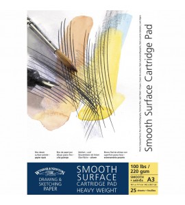 Bloco de Papel Smooth Surface Winsor & Newton 220g A5