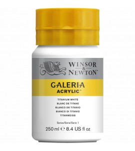 Tinta Acrílica Galeria W&N 644 Titanium White 250ml