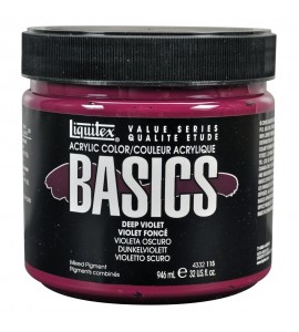Tinta Acrílica Liquitex Basics 115 Deep Violet 946ml