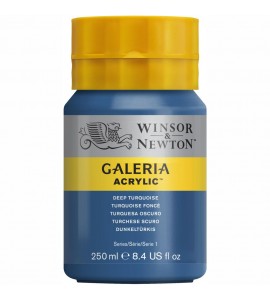 Tinta Acrílica Galeria W&N 232 Deep Turquoise 250ml