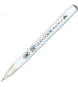 Caneta Zig Clean Color Real Brush Kuretake 099 Cool Gray 1