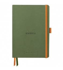 Bloco Goalbook Rhodia Capa Flexível Sage A5