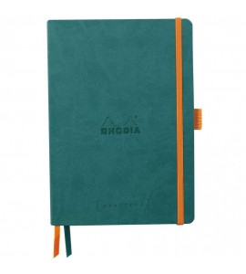 Bloco Goalbook Rhodia Capa Flexível Peacock A5