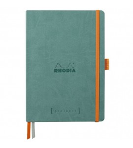 Bloco Goalbook Rhodia Capa Flexível Aqua A5