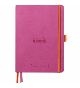 Bloco Goalbook Rhodia Capa Flexível Fuchsia A5
