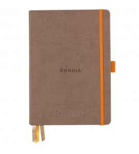 Bloco Goalbook Rhodia Capa Dura Taupe A5