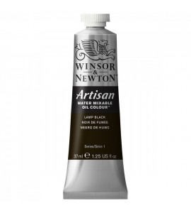 Tinta Óleo Artisan Winsor & Newton Lamp Black S1 37ml