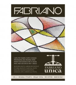Bloco Fabriano Unica 250g/m² 29.7x42cm