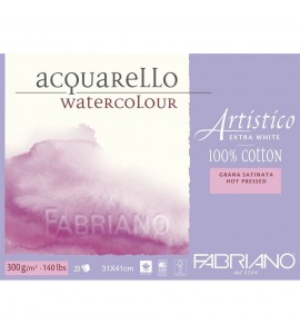Bloco Fabriano Artístico Satinado 300g/m² 31x41cm