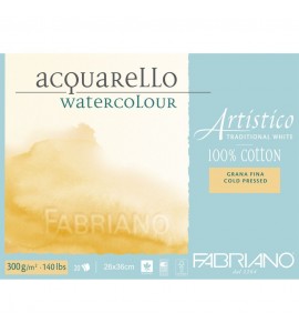 Bloco Fabriano Grana Fina Artístico 300g/m² 26x36cm
