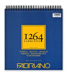 Bloco 1264 Sketch Fabriano 120 Folhas 30x30cm