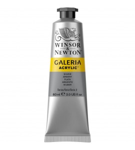 Tinta Acrílica Galeria W&N 60ml 617 Silver