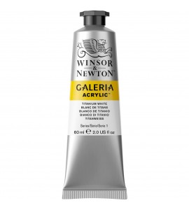 Tinta Acrílica Galeria W&N 60ml 644 Titanium White