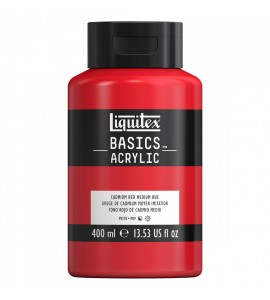 Tinta Acrílica Liquitex Basics 709 Cadmium Red Medium Hue 400ml