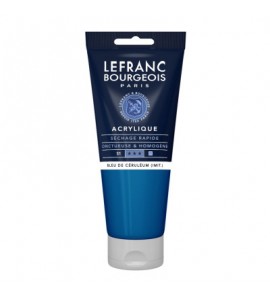 Tinta Acrílica Lefranc & Bourgeois 200ml 065 Cerulean Blue Hue