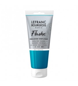 Tinta Acrílica Flashe Lefranc & Bourgeois 80ml S1 050 Turquoise Blue