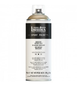 Tinta Spray Liquitex Acrílica 0237 Iridescent Antique Gold 400ml