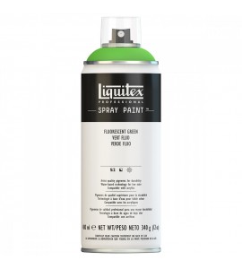 Tinta Spray Liquitex Acrílica 0985 Fluorescent Green 400ml