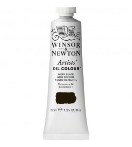 Tinta Óleo Artist 37ml S1 Ivory Black 331 Winsor & Newton Artist 