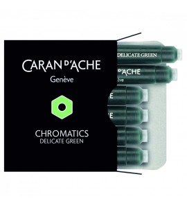 Cartucho Caneta Tinteiro Caran d’Ache Chromatics Delicate Green