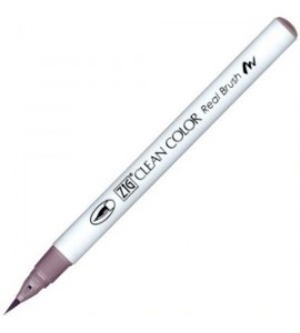 Caneta Zig Clean Color Real Brush Kuretake 807 Plum Mist