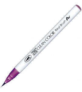 Caneta Zig Clean Color Real Brush Kuretake 812 Deep Red Grape