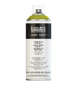Tinta Spray Liquitex Acrílica 1159 Cadmium Yellow Light Hue 1 400ml