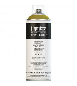 Tinta Spray Liquitex Acrílica 1830 Cadmium Yellow Medium Hue 1 400ml