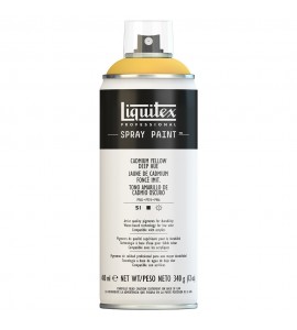 Tinta Spray Liquitex Acrílica 0163 Cadmium Yellow Deep Hue 400ml