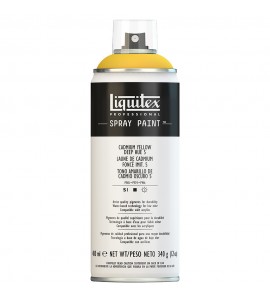 Tinta Spray Liquitex Acrílica 5163 Cadmium Yellow Deep Hue 5 400ml