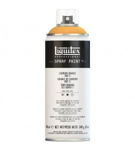 Tinta Spray Liquitex Acrílica 5720 Cadmium Orange Hue 5 400ml