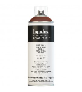 Tinta Spray Liquitex Acrílica 5127 Burnt Sienna 5 400ml
