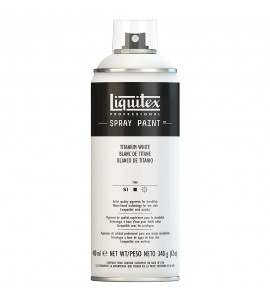 Tinta Spray Liquitex Acrílica 0432 Titanium White 400ml
