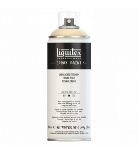 Tinta Spray Liquitex Acrílica 0434 Unbleached Titanium 400ml