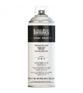 Tinta Spray Liquitex Acrílica 0239 Iridescent Silver 400ml