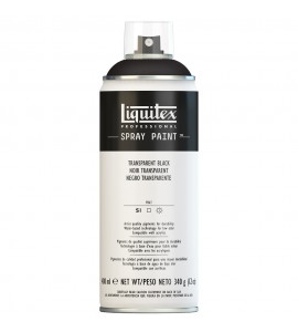 Tinta Spray Liquitex Acrílica 0260 Transparent Black 400ml