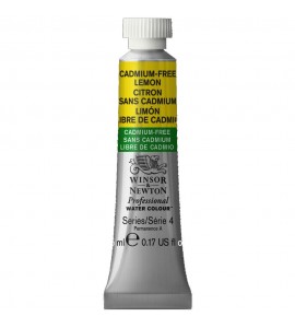 Tinta Aquarela Profissional Winsor & Newton Tubo 5ml S4 893 Cadmium-Free Lemon