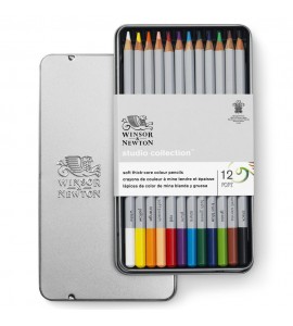 Lápis Winsor & Newton Studio Colletion 12 Cores