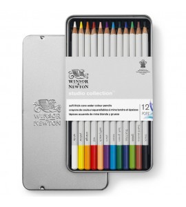 Lápis Winsor & Newton Aquarelável 12 Cores