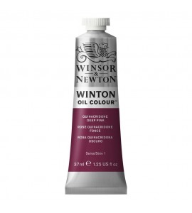 Tinta Óleo Winton 37ml Winsor & Newton 250 Quinacridone Deep Pink