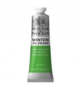 Tinta Óleo Winton 37ml Winsor & Newton 403 Phthalo Yellow Green