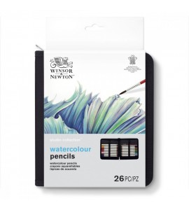 Lápis Winsor & Newton Studio Collection 26 Peças